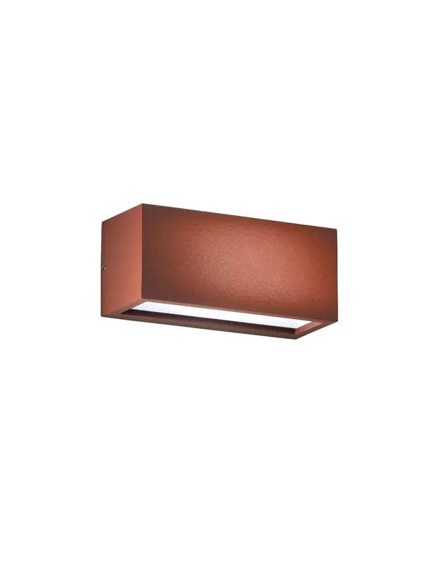 Rossini Guava GUA003 applique moderna rettangolare E27 da esterno - Marrone Compra Adesso