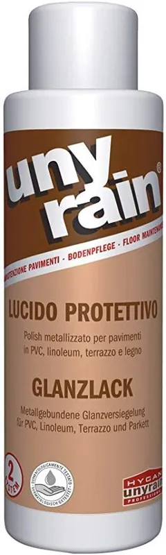 Promozione Lucido protettivo Unyrain 1000ml per tutti i pavimenti sottoposti a forte usura