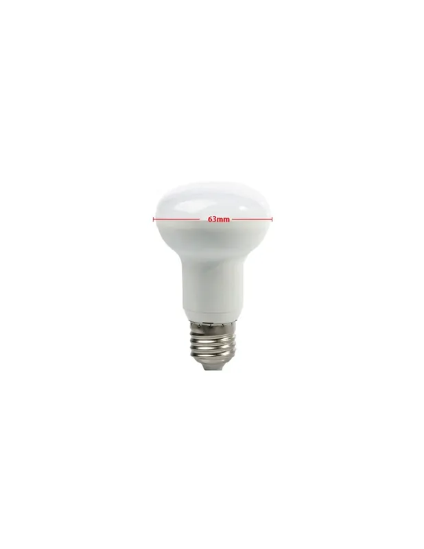 Lampada faretto led spot r63 e27 8,5 - 54w 700 lumen k2700 shot Affare