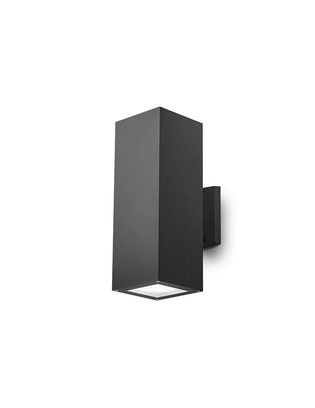 Gea Luce GES1016 grigio antracite lampada da parete per esterno Miglior Prezzo