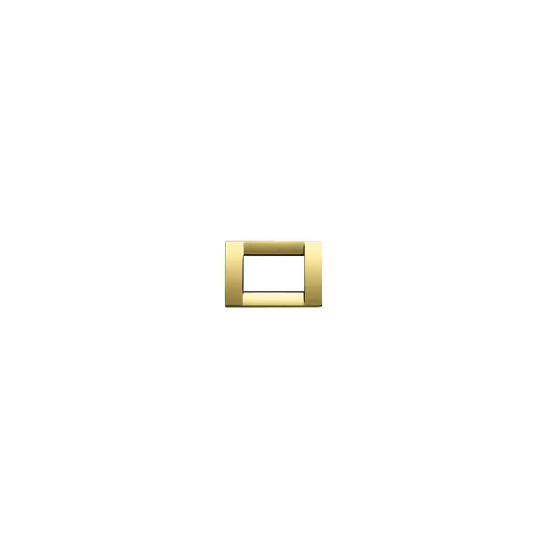 vimar idea placca classica 3 moduli oro lucido mostrina vimar 16733.32 Popolare