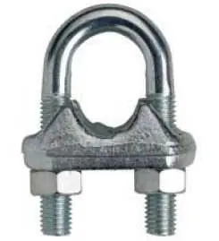 MORSETTO A CAVALLETTO ACCIAIO ZINCATO 14mm Super Prezzo