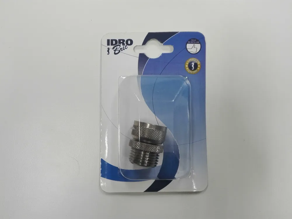 IDRO-BRIC RACCORDI GIREVOLI A DUE PEZZI IN OTTONE CROMATO ATTACCHI MF 1/2‘ X 22/1 BLIRAC0278RO Consegna Rapida