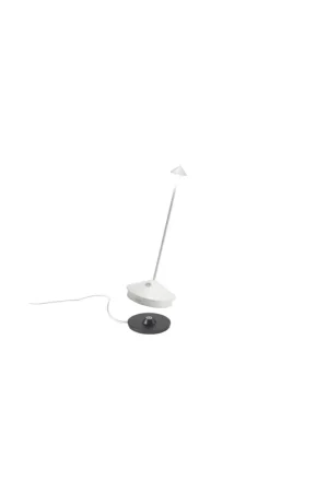 Zafferano Pina Pro lampada da tavolo led finitura bianca Direttamente Dal Produttore