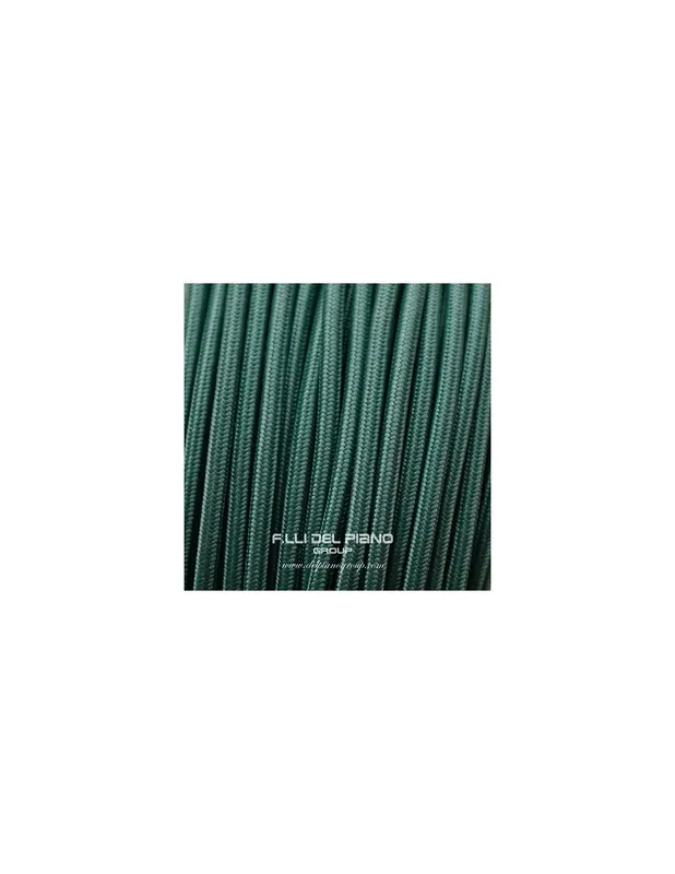 Offerta Del Giorno Cavo stoffa colorato petrolio2x075 mmq