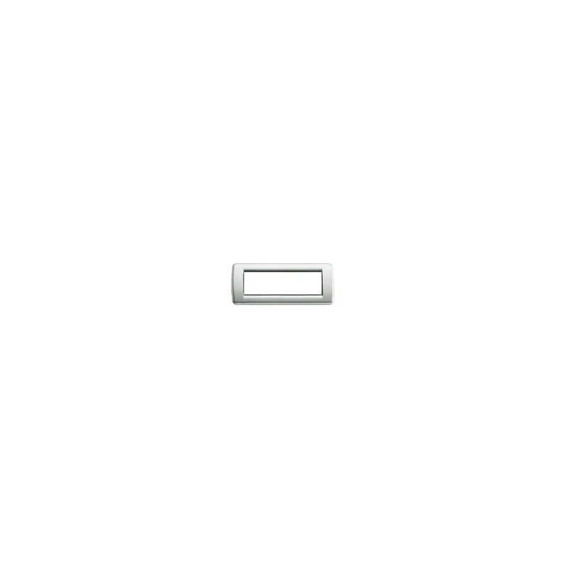 vimar idea placca rondo 6 moduli argento metallizzato mostrina vimar 16756.21 Offerta Lampo