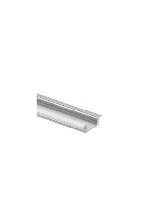 Kit profilo alluminio 2mt 12.2mm incasso + cover opale Ordina Subito