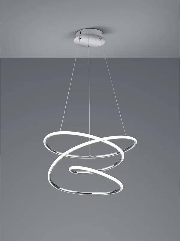 Lampadario a led sospensione design moderno circolare TR632 Soddisfatti O Rimborsati