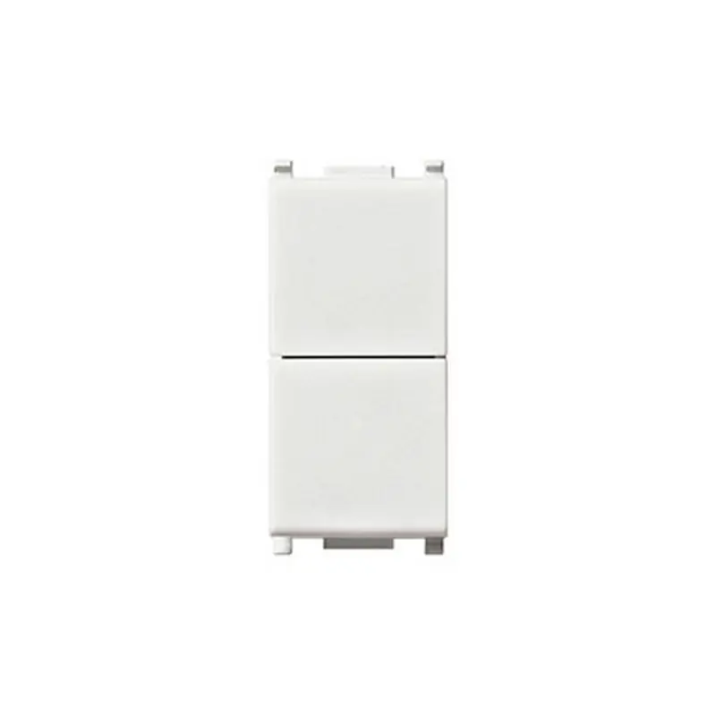 Saldi vimar plana due pulsanti indipendenti saliscendi 1polo no+no 10a bianco vimar 14066