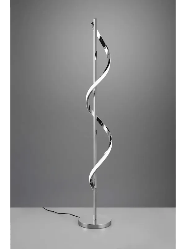 Piantana lampada da terra a led moderna design cromo TR627 Nuovo Arrivo