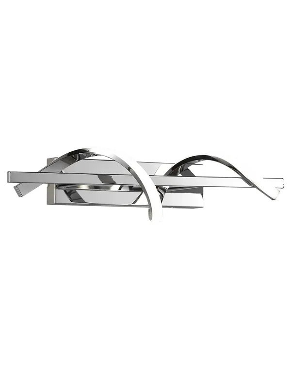 Applique da parete a led moderno design cromo TR624 Soddisfatti O Rimborsati