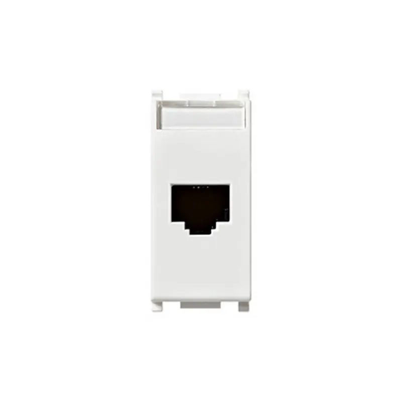 vimar plana presa dati lan rj45 netsafe cat5e utp bianca vimar 14338.8 Più Venduto