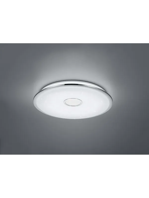 Plafoniera a led moderna effetto cristallo con telecomando TR606 Ultimissimo Modello