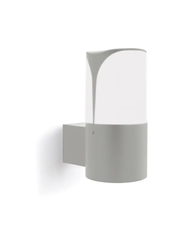 Gea Luce GES723 grigio metallizzato lampada da parete per esterno Prezzo Conveniente