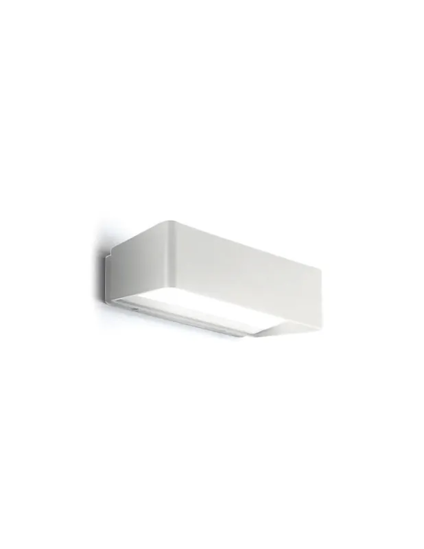 Gea Luce GES760 bianco lampada da parete per esterno Economico