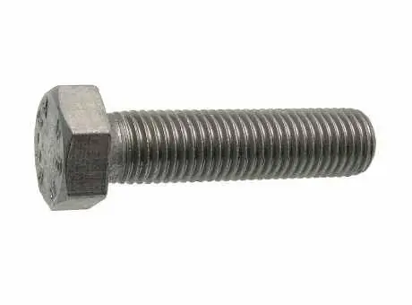 Bullone zincato testa esagonale 8.8 UNI5739 tutto filetto 16x30 Spedito Oggi