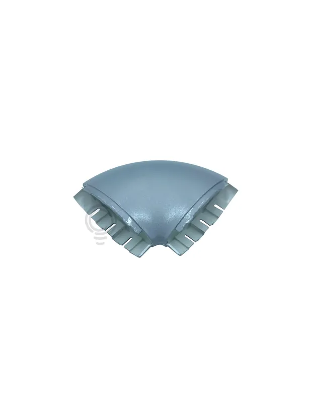 Vendita Finale Giunto angolare plafoniera vega grigio (ral9006) ricambio plexiform