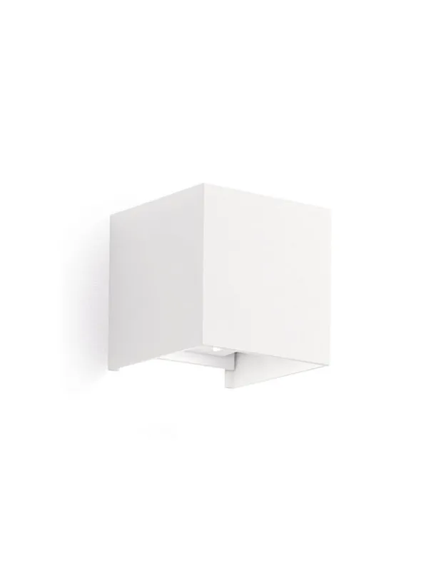 Gea Luce GES865N bianco applique da esterno 4000K Spedizione Espresso