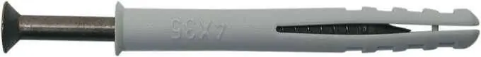 Prezzo Conveniente TASSELLI NYLON N 4x35 con vite a chiodo premontata 100 pz