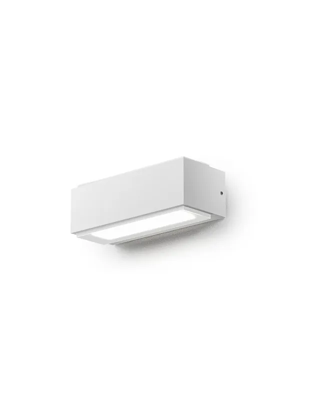 Offerta Speciale Gea Luce GES961 bianco applique da esterno 4000K