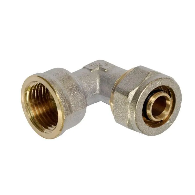 Solo Oggi IDRO-BRIC RACCORDO A GOMITO FEMMINA 1/2"X20 PER MULTISTRATO N1712 22
