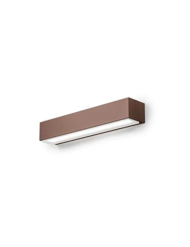 Reso Gratuito Gea Luce GES965 ruggine applique da esterno 4000K