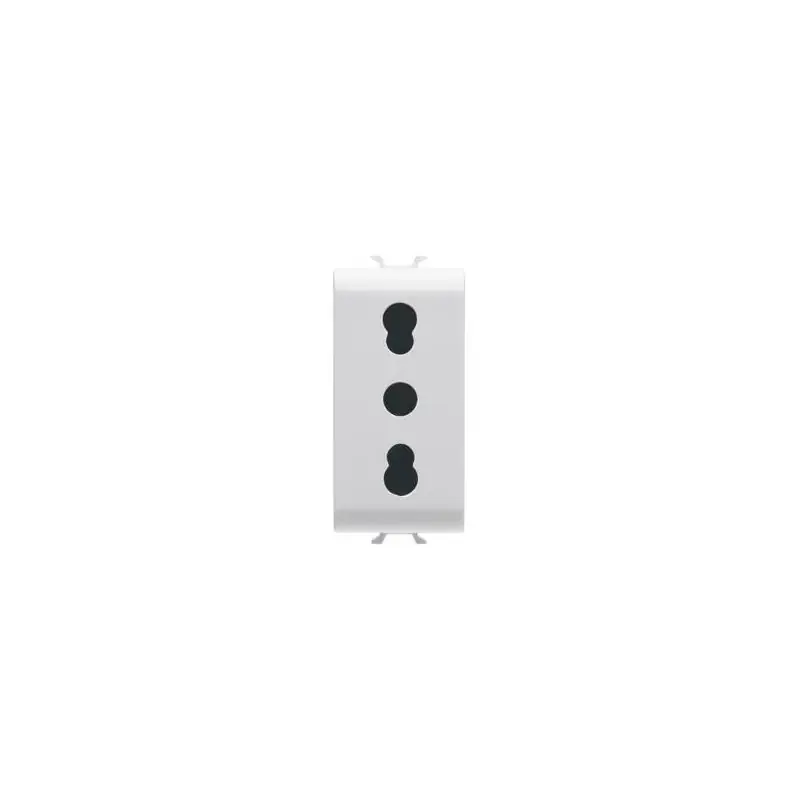 gewiss gw10203 presa 1modulo 2p+t 16a bivalente p17 11 bianca standard GEWISS GW10203 Offerta Del Giorno