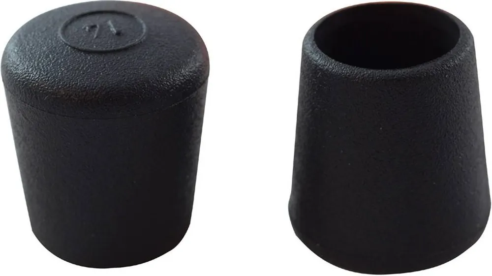 Reso Gratuito PUNTALI CALZANTI ESTERNI IN PLASTICA NERA Ø 6mm 10 pezzi