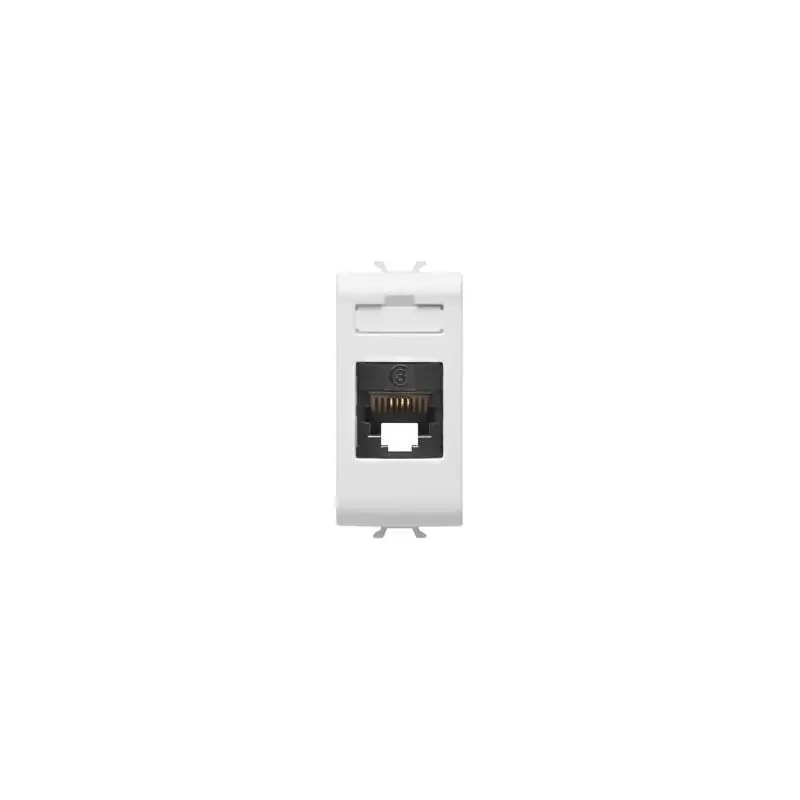 gewiss gw10401 connettore telefonico rj11 1modulo bianco GEWISS GW10401 Ultime Pezzi