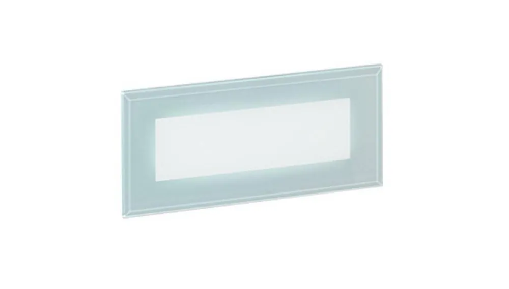 NOBILE ILLUMINAZIONE SEGNAPASSO DA INCASSO LED 8W LUCE NATURALE 241/G/4K Più Venduto