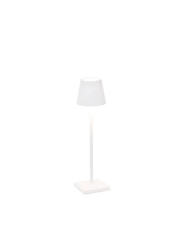 Popolare Poldina micro bianco ricaricabile IP65