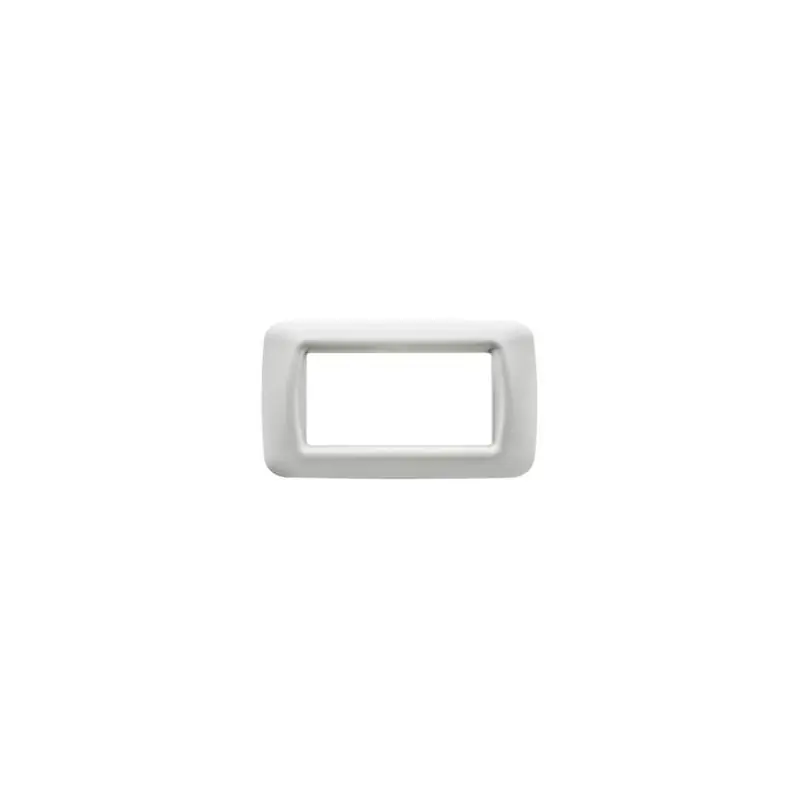 gewiss gw22504 placca 4 posti bianco nuvola top system mostrina GEWISS GW22504 Di Tendenza