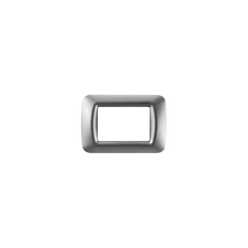gewiss gw22603 placca 3 posti titanio metallizzato top system mostrina GEWISS GW22603 Promo Stagionale
