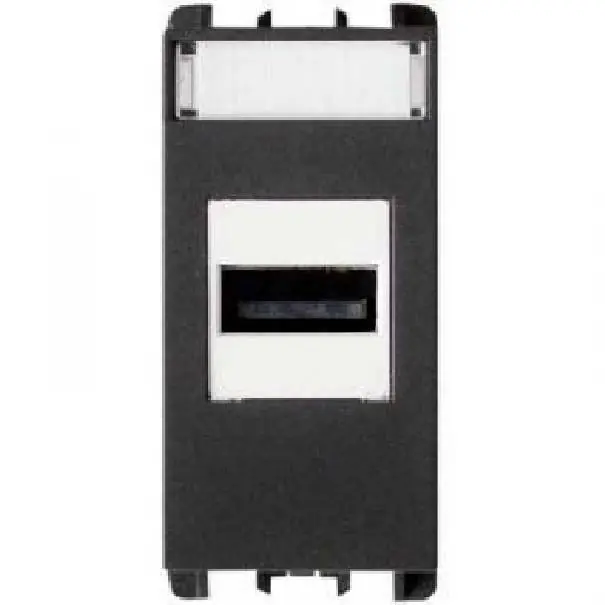 SIMON URMET MODULO USB ANTRACITE 1 MODULO 10451 Subito Disponibile