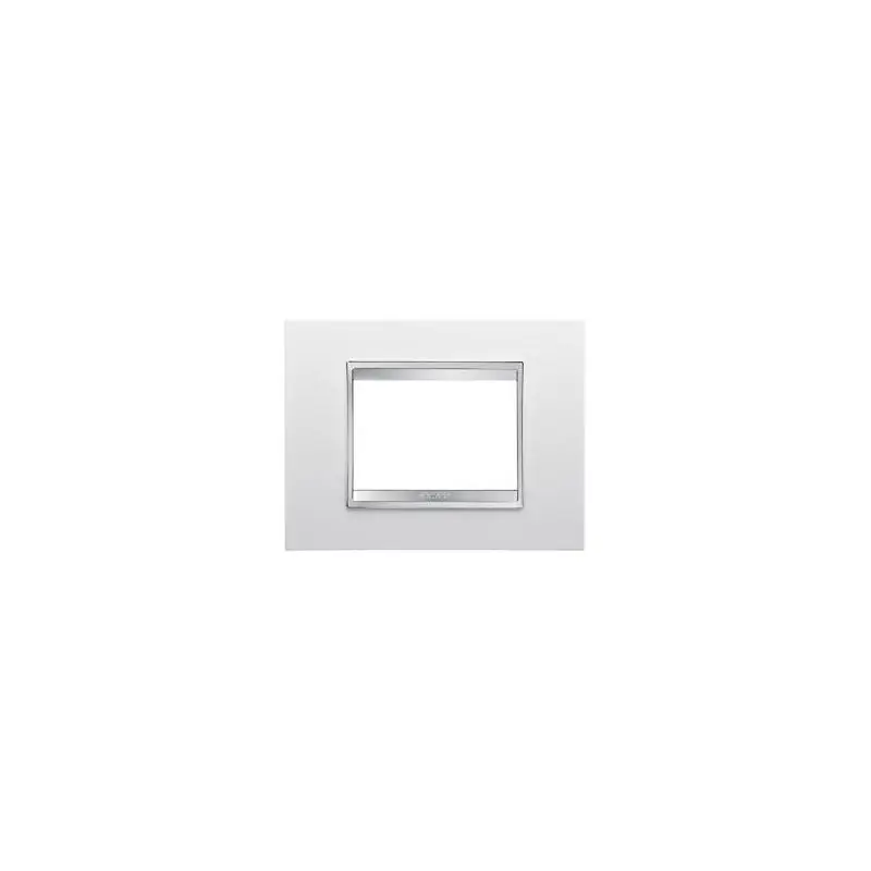 Solo Oggi gewiss gw16203TB placca lux 3posti bianco latte mostrina GEWISS GW16203TB