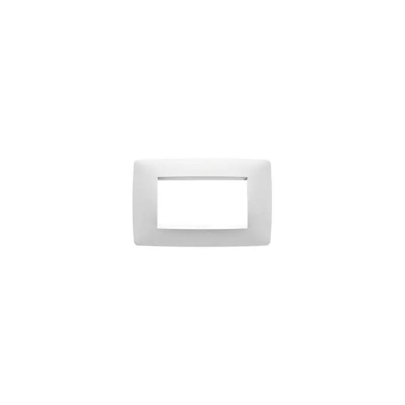 gewiss gw16104tb placca one 4 posti bianco latte mostrina GEWISS GW16104TB Spedito Oggi