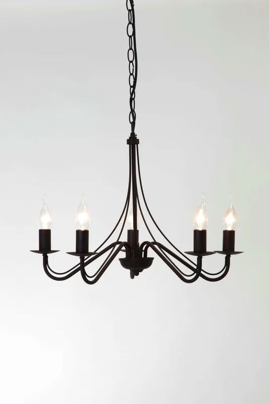 Reso Gratuito TRIO LIGHTING ITALIA SOSPENSIONE COUNTRY 5X40W ATTACCO E14 BRONZO R1198-24