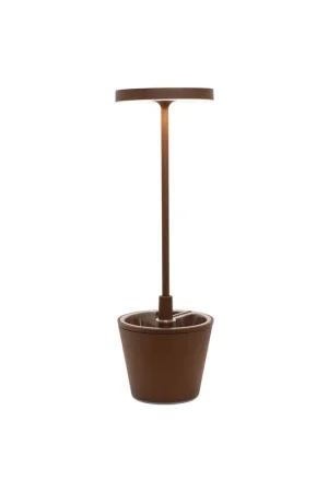 Zafferano Poldina reverso corten lampada ricaricabile da tavolo Miglior Prezzo