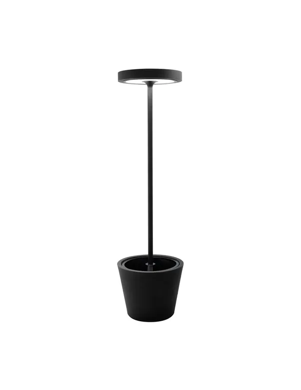 Poldina reverso Solar Nero lampada solare Scelto Dai Clienti