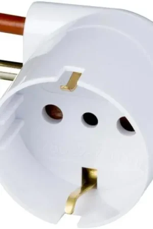 A Buon Prezzo ROSI MATERIALE ELETTRICO ADATTATORE SCHUKO 16A 2P+T BIANCO RS78029