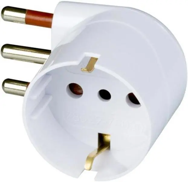 A Buon Prezzo ROSI MATERIALE ELETTRICO ADATTATORE SCHUKO 16A 2P+T BIANCO RS78029