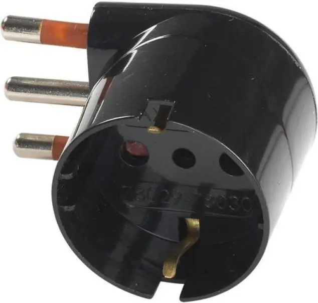 ROSI MATERIALE ELETTRICO PRESA SCHUKO 16A 2P+T NERO RS78030 Pagamento Sicuro