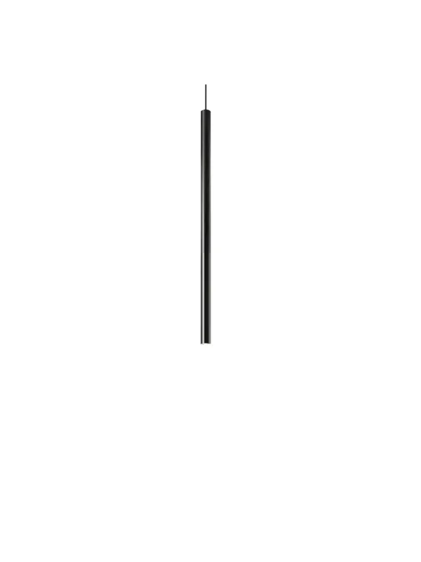 Solo Oggi Lampadario a sospensione moderno a led design cilindro nero DL1925