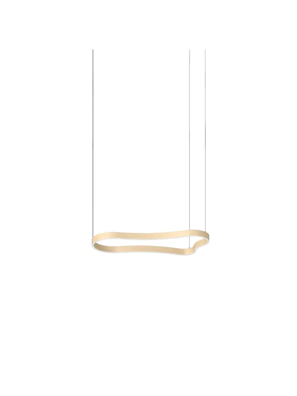 Lampadario a sospensione moderno a led design oro DL1915 Compra Adesso
