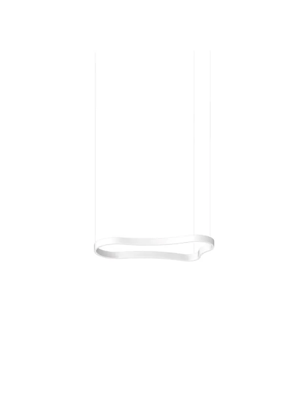 Lampadario a sospensione moderno a led design bianco DL1913 Sconto