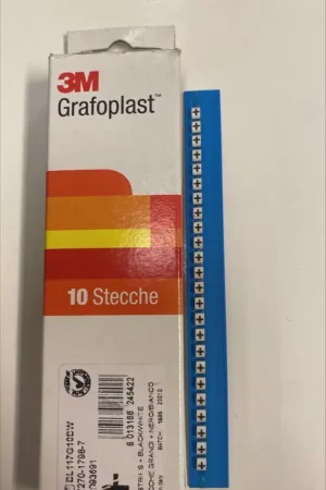 Popolare Stecche segnaletiche adesive SEGNO + BL117G10BW 10 stecche 3M