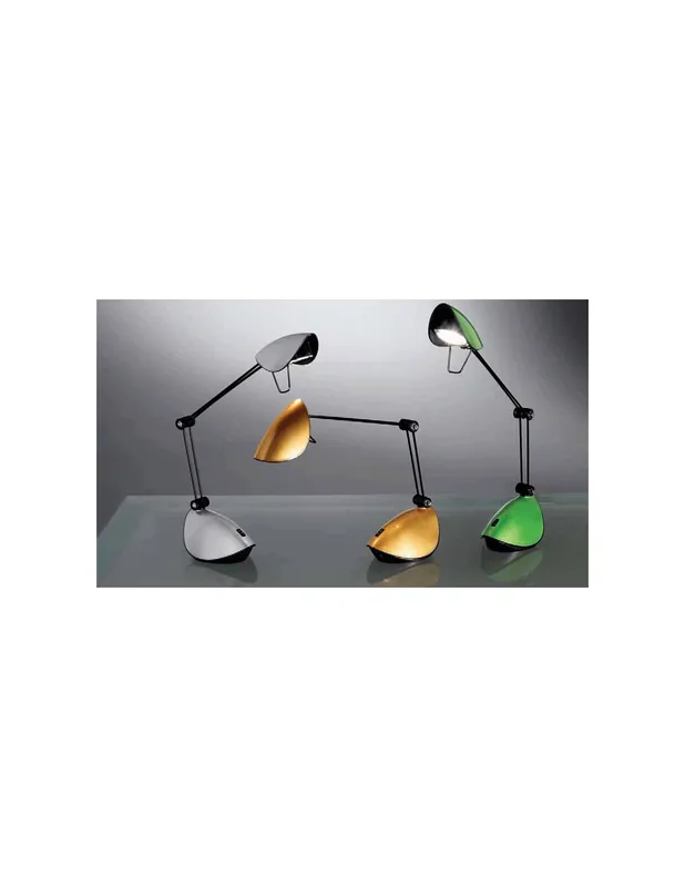 Lampada tavolo orientabile argento 5156a Promozione Esclusiva