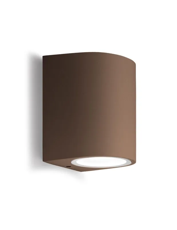 Nuova Collezione Gea Luce GES902 ruggine lampada da parete per esterno