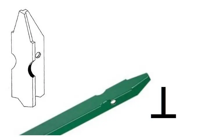 PALO TEE PLASTICATO 30x3,5 H150 Sconto