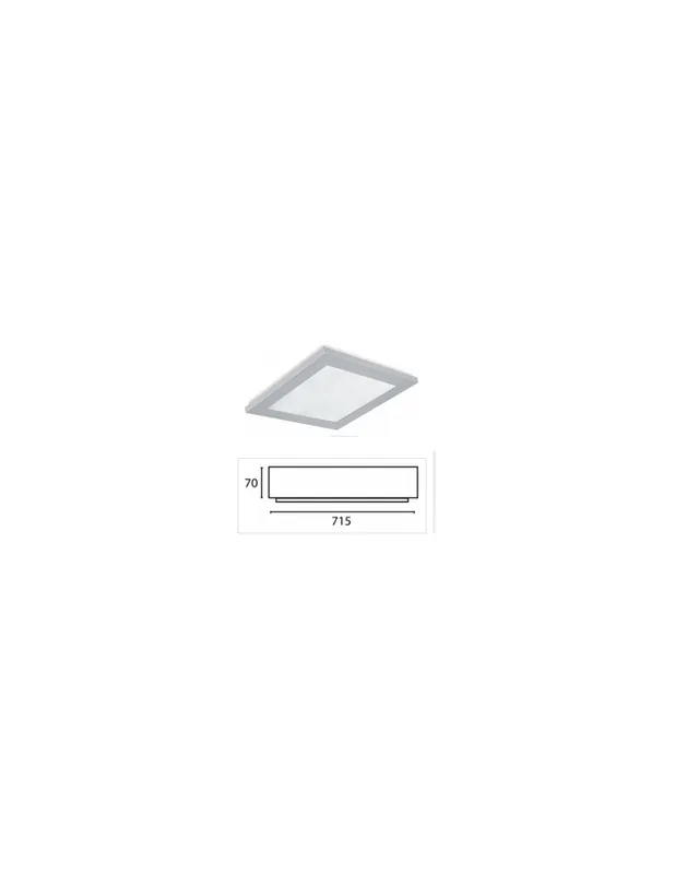 Offerta Plafoniera finestra luce diretta 4x24w t5 ce